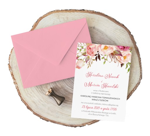 Zbierka pozvánok Mia Flowers Personalization Z5P