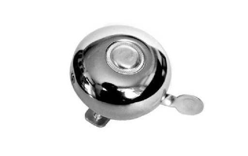 BIKE BELL STEEL CHROME retro, celý oceľový