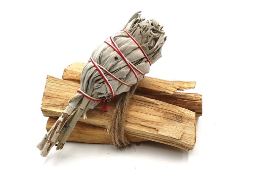 SET Biela šalvia a Palo Santo
