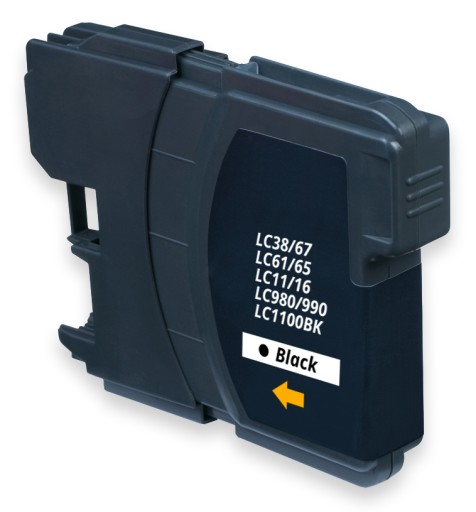 pre BROTHER 165C 585CW J615 XL 100%NOVINKA LC1100 LC980