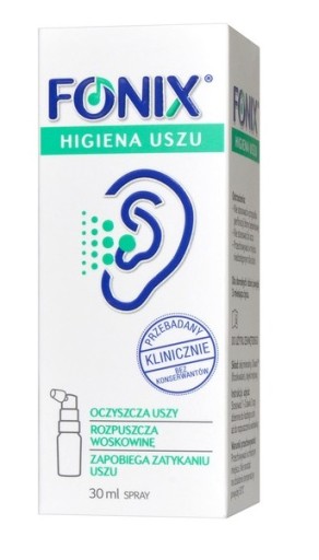 FONIX HYGIENA UŠÍ NA ODSTRAŇOVANIE UŠI 30 ML