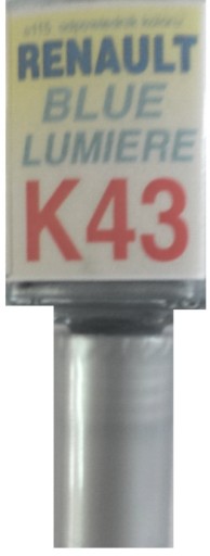 RENAULT K43 BLEU LUMIERE LAK ŠKRABANÝ DOTYK