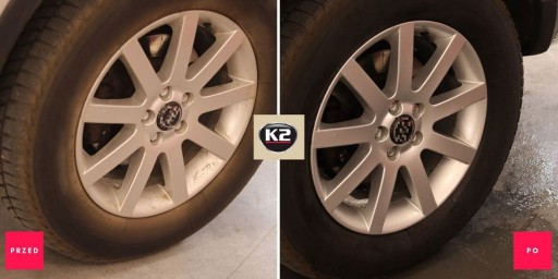 K2 FELIX Na umývanie zliatinových ráfikov a krytov nábojov 770ml 2ks