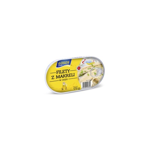 Filety z makrely v oleji Losos Ustka 170g