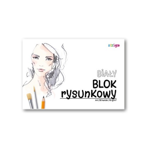 BLOK NA KRESLENIE BIELY A4 90g 50 BIELY XL LIST