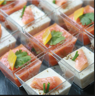 Nádoby na predjedlá, dezerty, FingerFood