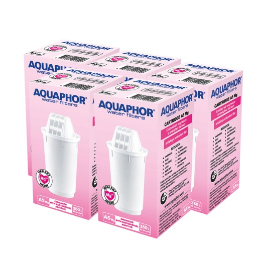 VODNÁ FILTRAČNÁ NÁPLŇ AQUAPHOR A5 HORČÍK NA 350 LITROV.