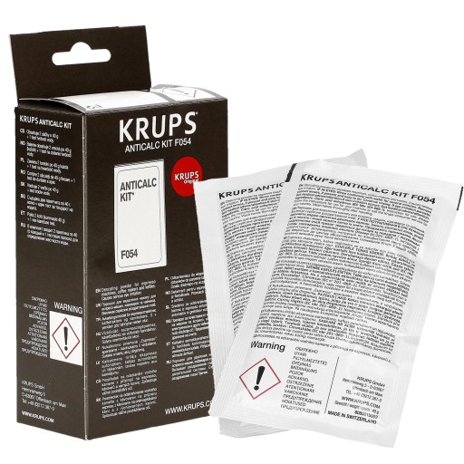 KRUPS F054 kávovar odstraňovač vodného kameňa 2x 40g + TEST