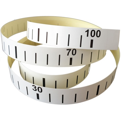 Samolepiaci meter, centimeter, krajčírsky meter, 100 cm