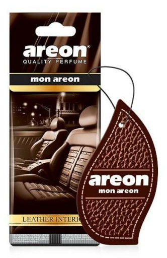 Areon Mon prívesok vône do auta LEATHER