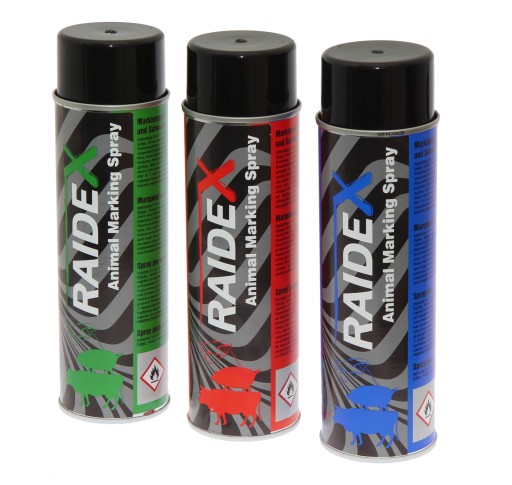 ČERVENÝ SPREJ 500 ML RAIDEX