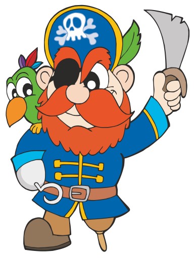 NÁLEPKA NA OKENNÝ NÁBYTOK ZRKADLO SKLO PIRÁT PIRÁT