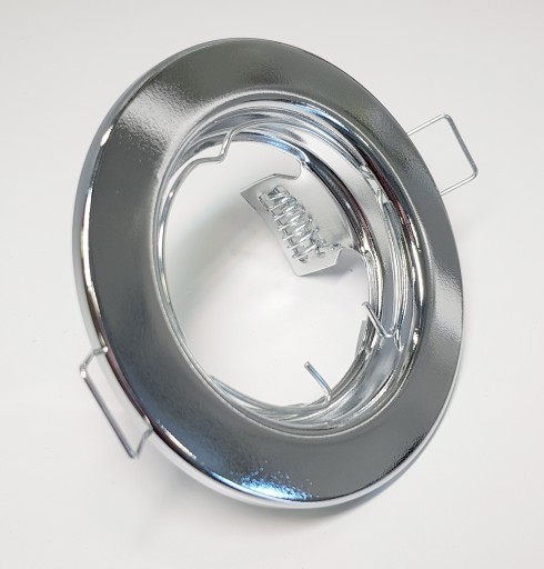 SADA PEVNÉHO HALOGENOVÉHO SVETLA CHROM + LED GU10 9W