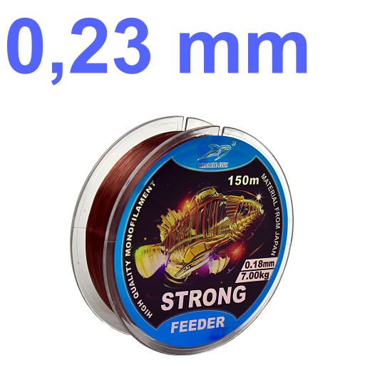 SILNÝ FEEDER RYBÁRSKY VLAS 0,23 mm 11,0 kg 150 m