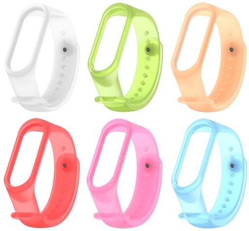 XIAOMI MI BAND 4 náhradný remienok TRANSPARENT farby