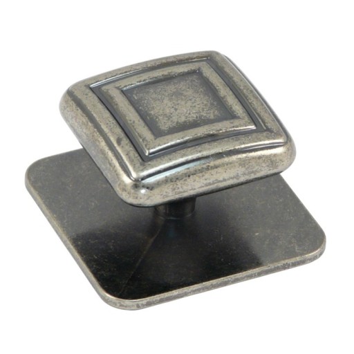 RETRO NÁBYTOK STARÝ STRIEBORNÝ GOMBÍK - GR047 AMIX