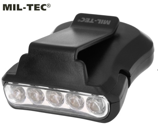 ČELOVÁ LAMPA s Klipmi na klobúk, šilt, batoh