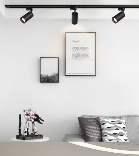 LED koľajnicové bodové svietidlo pre žiarovku GU10