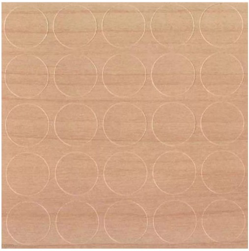 ZÁSTRČKA SAMOLEPIACA 14mm VANCOVER MAPLE 930