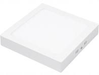Štvorcové prisadené LED panelové 12W stropné svietidlo NEUTRAL