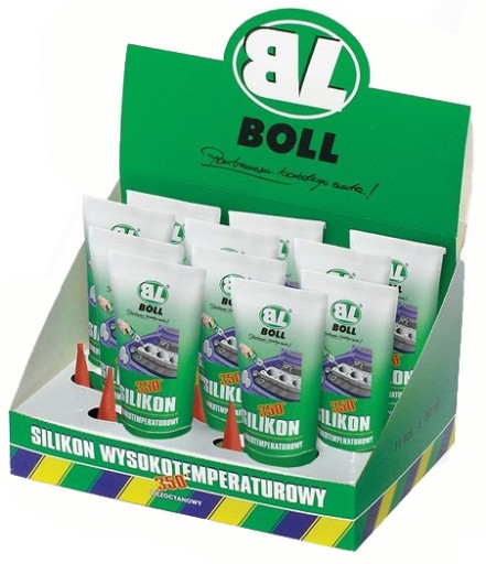 BOLL SILIKÓN VYSOKÁ TEPLOTA ČERVENÁ DO 350C 80ML BOLL