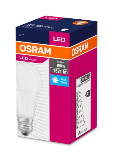 E27 LED žiarovka 13W=100W 1521lm Neutrál OSRAM