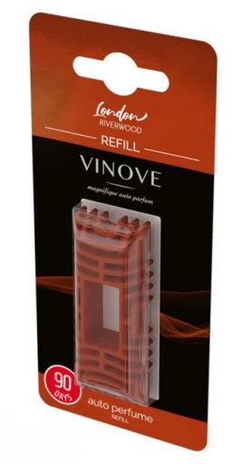 Parfumová vôňa do auta VINOVE LONDON, vymeniteľná kazeta s vôňou