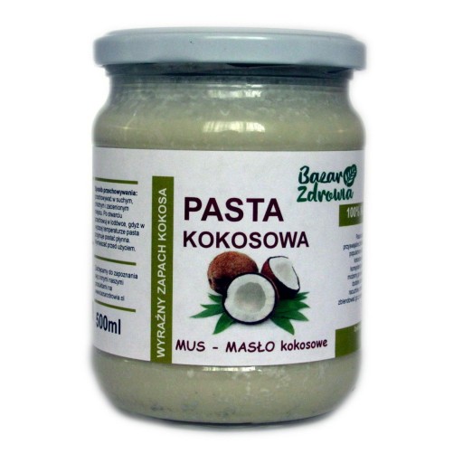 KOKOSOVÁ PASTA 500g bez prísad, prírodná + ZDARMA