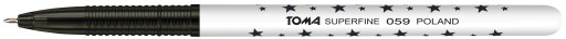TOMA BALLPOINT S-FINE STAR BLACK
