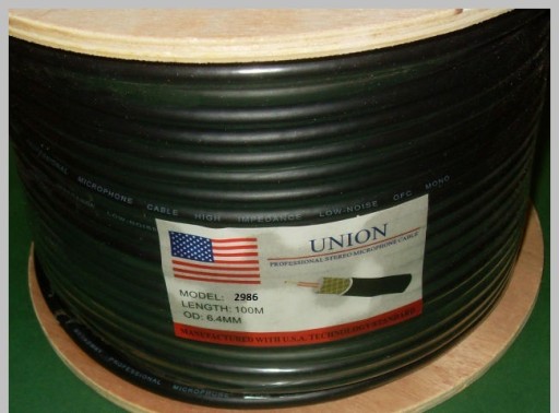 MONO mikrofónový kábel 6,5 mm USA (2986)
