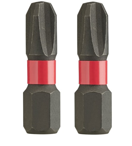 MILWAUKEE SHOCKWAVE BIT PH3 25mm 2ks.