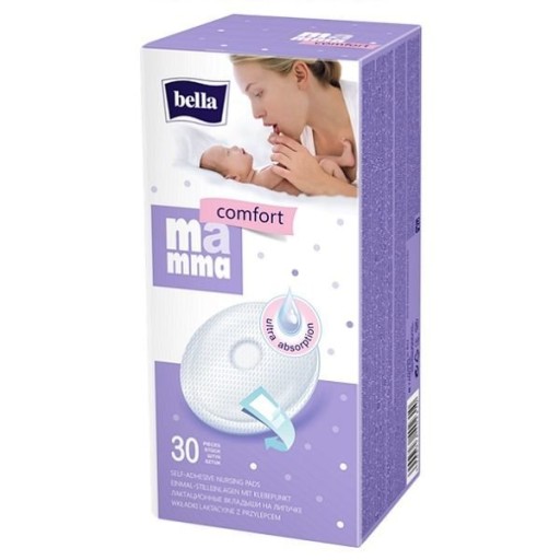 BELLA MAMMA Komfortné prsné vložky 30 ks.