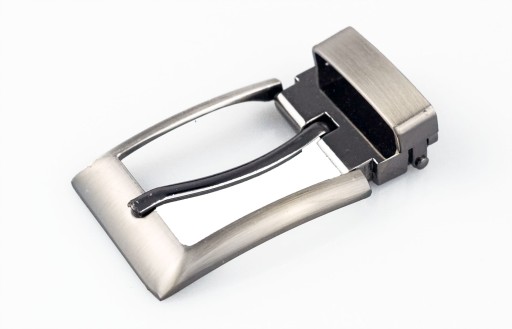 Klasická spona na opasok 3 cm strieborná