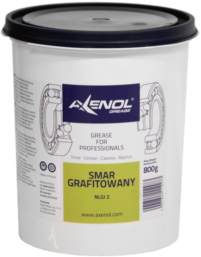 Grafitované mazivo 0,8 kg 800g AXENOL vedro NLGI2