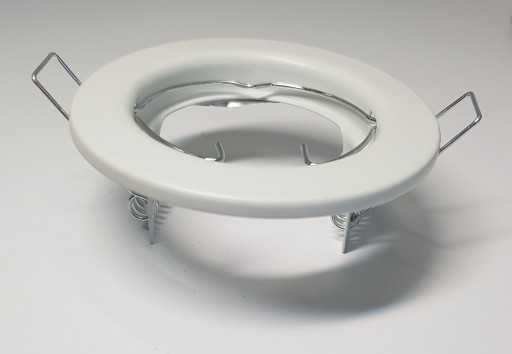 SET PEVNÝCH BIELÝCH HALOGÉNOVÝCH SVIETIDIEL + LED GU10 9W
