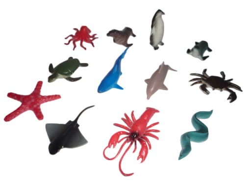 TUČŇAČNÁ KORYTNAČKA DELPHIN SHARK TULE ZVIERATÁ 12KS 1R