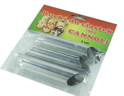 FORMY XL, KRÉMOVÉ PEČENIE CANOLI TRUBIČKY, 3 ks