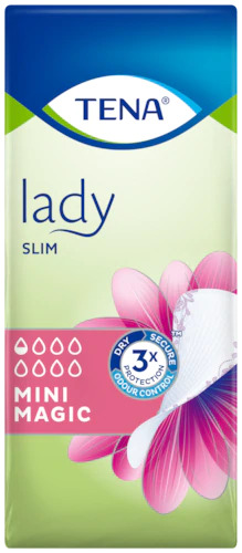 Hygienické vložky Tena Lady Slim Mini Magic 34