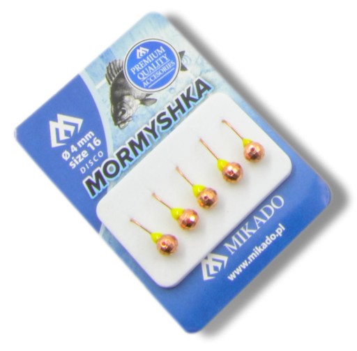 MIKADO MORMYSHKA DISCO MEDENÁ 4MM