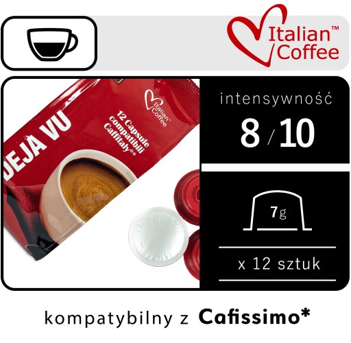 Talianske kávové kapsuly Deja Vu Coffee