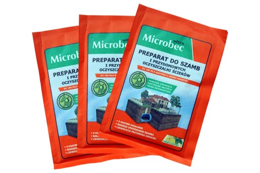MICROBEC prípravok do septikov a čističiek odpadových vôd 25 g