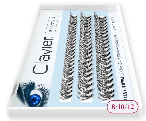 CLAVIER PRÍRODNÉ HODVÁBNE LIASY MIX 8/10/12
