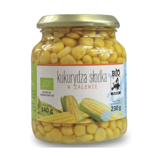 SLADKÁ KUKURICA V BIO MARINETE 340 g (230 g) (JAR