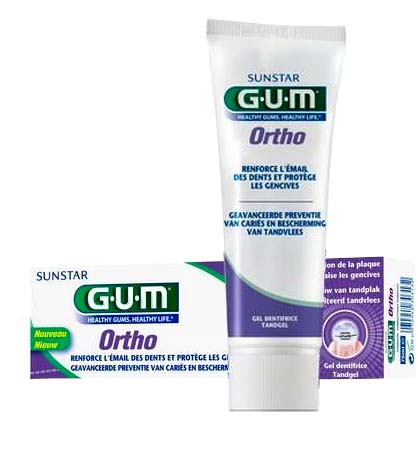 Sunstar ortodontická zubná pasta GUM Ortho 75 ml