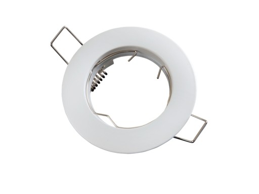 Stropné svietidlo 50mm okrúhle pevné MR16 WHITE