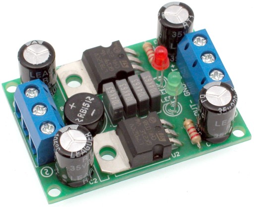 Modulárny symetrický napájací zdroj 12V, DIY, AVT3140/12 B