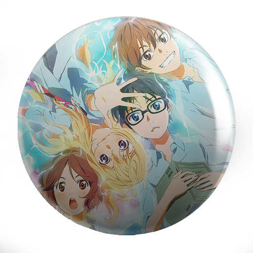 Anime Shigatsu wa Kimi no Uso špendlíky VEĽKÝ VÝBER