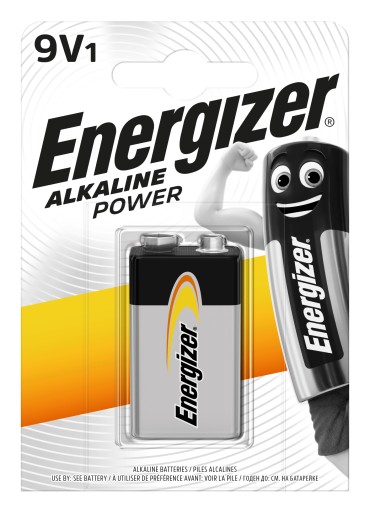 ALKALICKÝ ENERGIZÁTOR BATÉRIE ALKALICKÝ 6LR61 9V