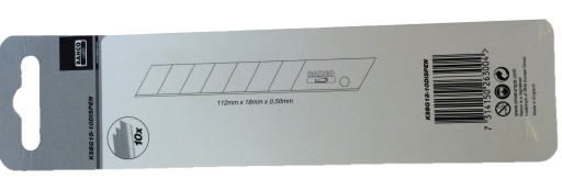 BAHCO Náhradná čepeľ pre 18mm nože Vyrobené v Anglicku