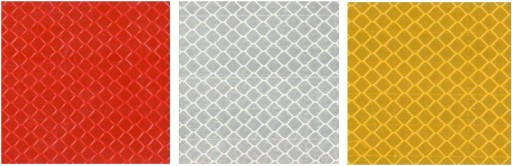 REFLEXNÉ SAMOLEPIACE Štvorcové NÁLEPY 5x5 cm